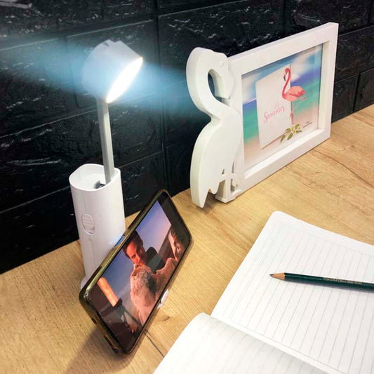 Lampara Recargable Con Power Bank