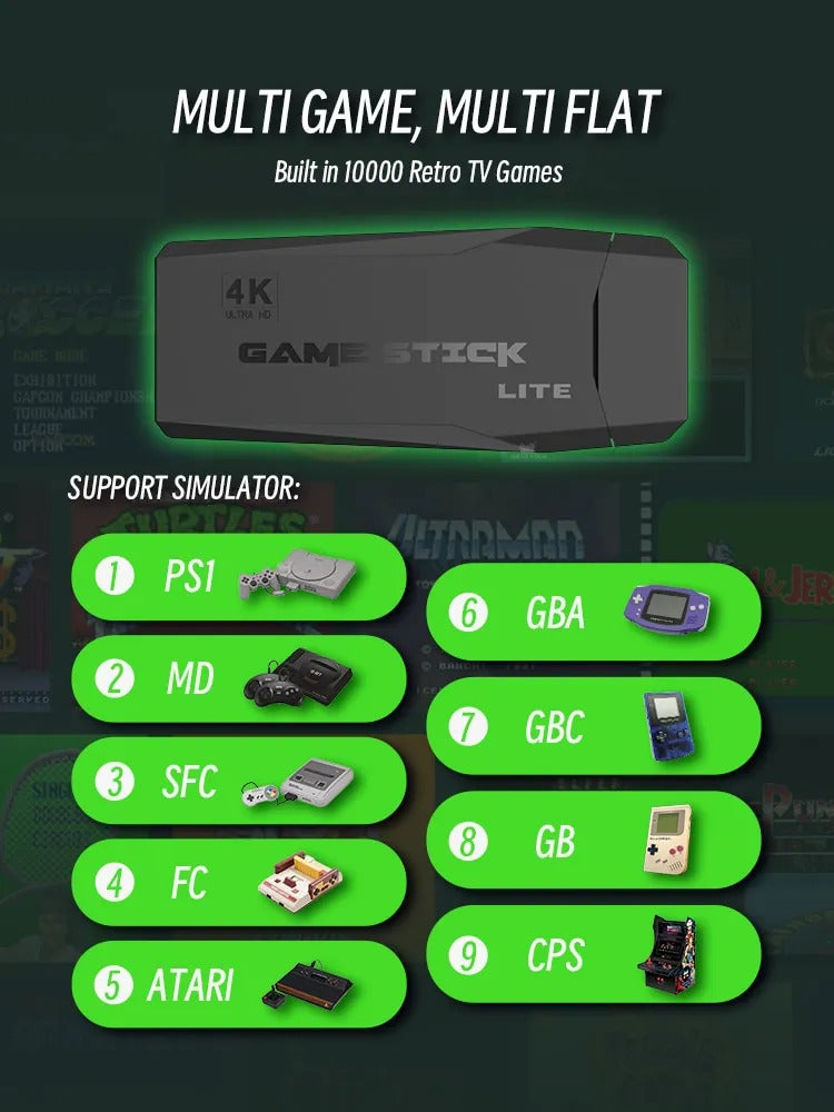 Consola Videojuegos Game Stick