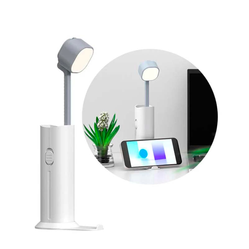 Lampara Recargable Con Power Bank